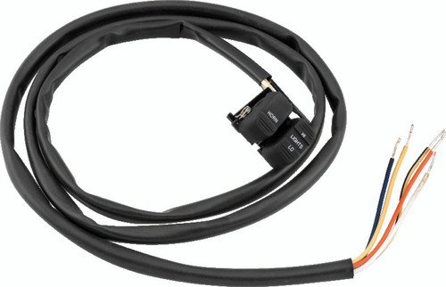 TwinPower 601697 - Twin Power 96-13 Big Twin XL V-Rod Black Dimmer/Horn Switch Replaces H-D 71597-96 71682-06A