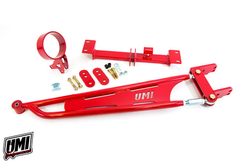 UMI Performance 2201-R - 93-02 GM F-Body Tunnel Mount Trq. Arm- Kooks LT's Loop - Red