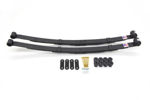 UMI Performance 262025 - 70-81 GM F-Body Rear 2in Leaf Springs Shackle Kit - Poly