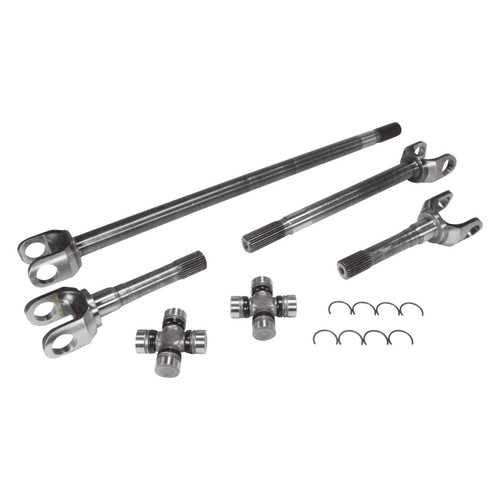 USA Standard Gear ZA W24116 - Chromoly Front Axle Kit, Dana 30, 27 Spline, Super Joints