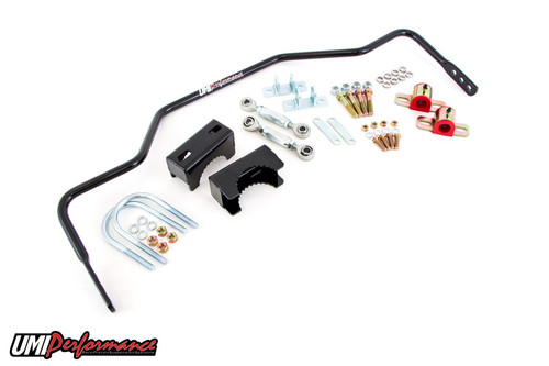 UMI Performance 3052-300-B - 78-88 GM G-Body 3/4in Solid Rear Sway Bar Auto-x/Road Race