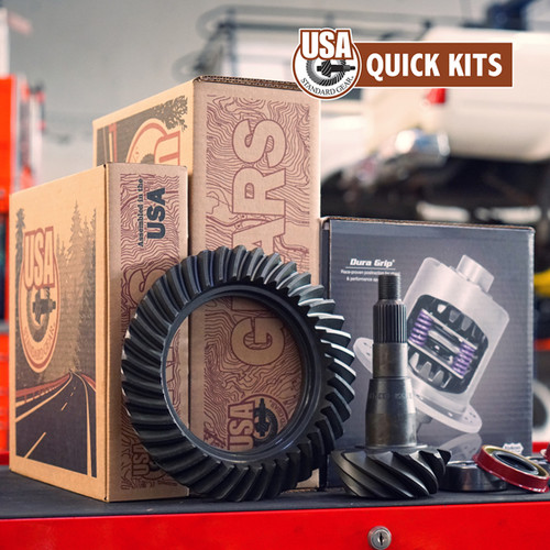 USA Standard Gear ZGK2080 - 9.25 inch CHY 3.55 Rear Ring and Pinion Install Kit 31 Spline Positraction 1.7 inch Axle Bearings USA Standard