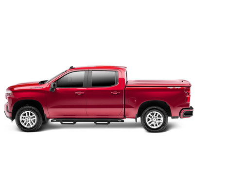 Undercover UC1186L-GB8 - 19-20 Chevy Silverado 1500 6.5ft Lux Bed Cover - Black Meet Kettle