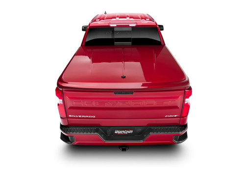 Undercover UC1186L-GB8 - 19-20 Chevy Silverado 1500 6.5ft Lux Bed Cover - Black Meet Kettle