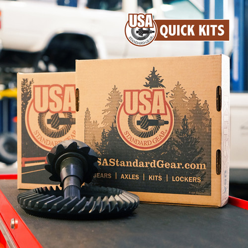 USA Standard Gear ZGK2146 - 10.5 inch Ford 4.56 Rear Ring and Pinion Install Kit 35 Spline Positraction with NP761271 / NP998236 USA Standard