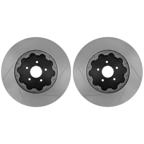 StopTech 81.160.9941 - 08-13 BMW M3 360mm x 30mm AeroRotor Drilled Zinc Front Rotor Pair
