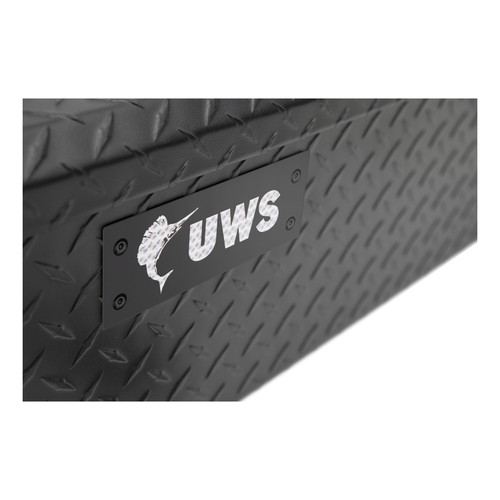 UWS 8500005 - Matte Black Aluminum UTV Tool Box - Polaris (LTL Shipping Only)