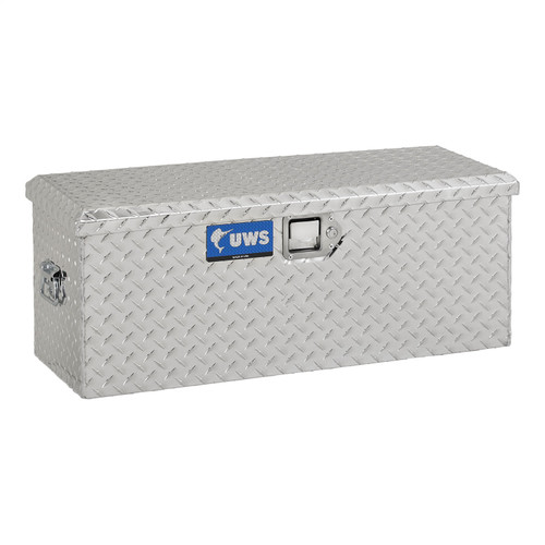 UWS EC20001 - Bright Aluminum ATV Tool Box (Heavy Packaging)
