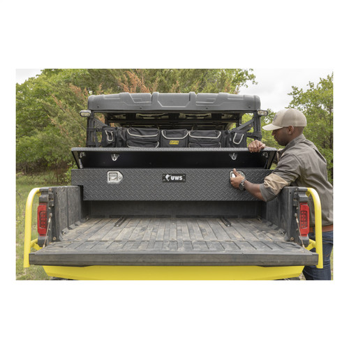 UWS 8500001 - Matte Black Aluminum UTV Tool Box - Yamaha (LTL Shipping Only)