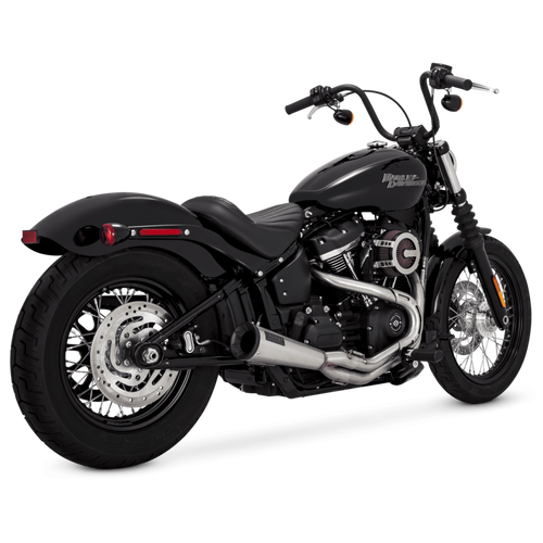 Vance & Hines 27323 - HD Softail Fat Bob 18-22 Upsweep SS 2-1 PCX Full System Exhaust