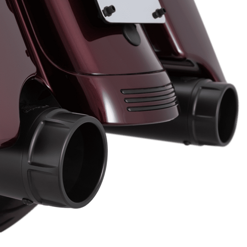 Vance & Hines 46674 - HD Touring 17-22 Torquer 450 Black Slip-On Exhaust