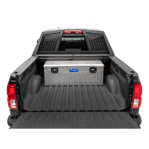 UWS EC20501 - Bright Aluminum Secure Lock 48" Under Tonneau Chest Box (Heavy Packaging)