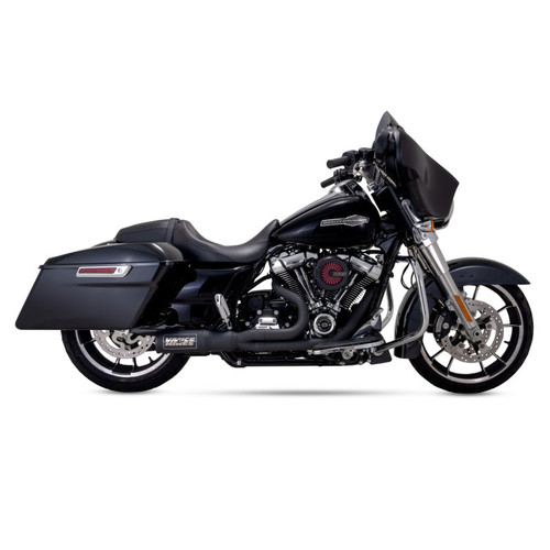 Vance & Hines 47321 - HD  Touring 17-22 HO 2-1 Black Full System Exhaust