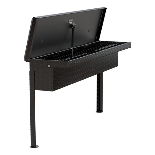 UWS EC30202 - Gloss Black Aluminum 48" Truck Side Tool Box with Low Profile (Heavy Packaging)