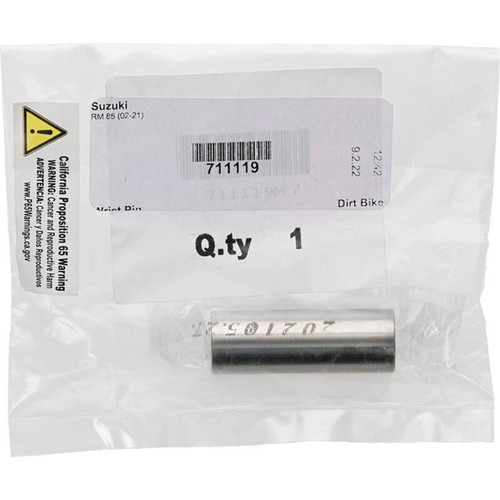 Vertex Pistons 711119 - 03-24 85 SX/13-24 85 SX BW Wrist Pin - 40mm Length Vertex Pistons 711119 - 03-24 85 SX/13-24 85 SX BW Wrist Pin - 40mm Length
