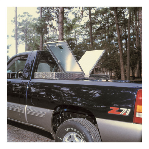 UWS TB-72 - Bright Aluminum 72" Gull Wing Crossover Truck Tool Box (LTL Shipping Only)