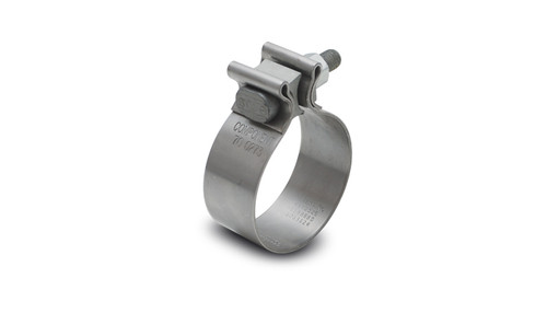 Vibrant 1168 - SS Accuseal Exhaust Seal Clamp for 4in OD Tubing (1.25in wide band)