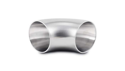 Vibrant 13308 - 2.25in OD T304 SS 90 Deg Mandrel Bend Elbow (2.25in Centerline Radius)
