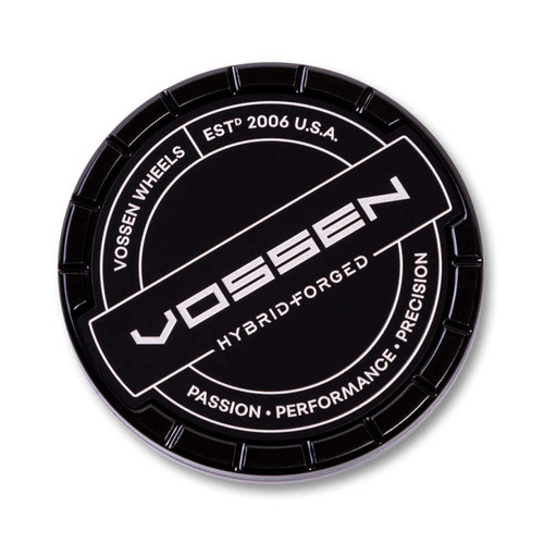 Vossen CAP-BSC-LG-HF-BC - Billet Sport Cap - Large - Hybrid Forged - Gloss Black