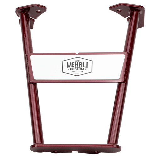 Wehrli WCF100130-RED - 2001-2007 Duramax LB7/LLY/LBZ Allison 4x4 Transfer Case Brace - WCFab Red