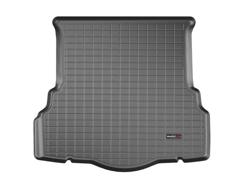 Weathertech 40583 - Cargo Liner - Trunk - Plastic - Black / Textured - Ford Midsize Car 2020 - Each