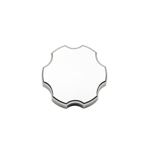 Wehrli WCF100215 - 99-24 GM 1500/2500/3500 Billet Aluminum Brake Master Cylinder Cap - Clear Anodized