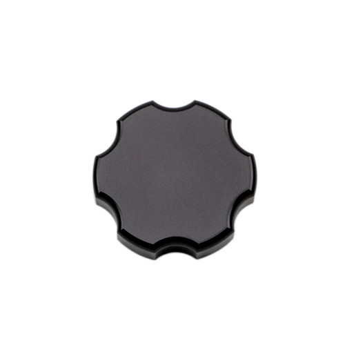 Wehrli WCF100258 - 98-23 Dodge Ram 5.9L/6.7L Cummins Billet Aluminum Brake Master Cylinder Cap - Black Anodized