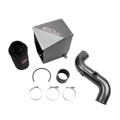 Wehrli WCF100194-GRY - 11-16 Chevrolet Duramax LML 4in Intake Kit - WCFab Grey