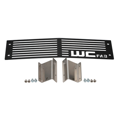 Wehrli WCF100290-FB - 15-19 Chevrolet Silverado HD 6.6L LML/L5P Duramax Bumper Grille - Flat Black