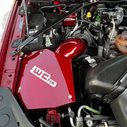 Wehrli WCF100315-CF - 19-23 Cummins 6.7L 5in Intake Kit - Cherry Frost