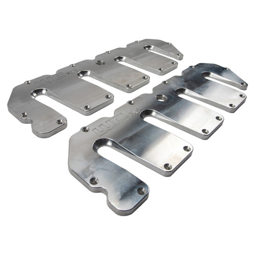 Wehrli WCF100415-RAW - 04.5-10 Duramax LLY/LBZ/LMM Billet Upper Valve Cover Set - Raw Aluminum