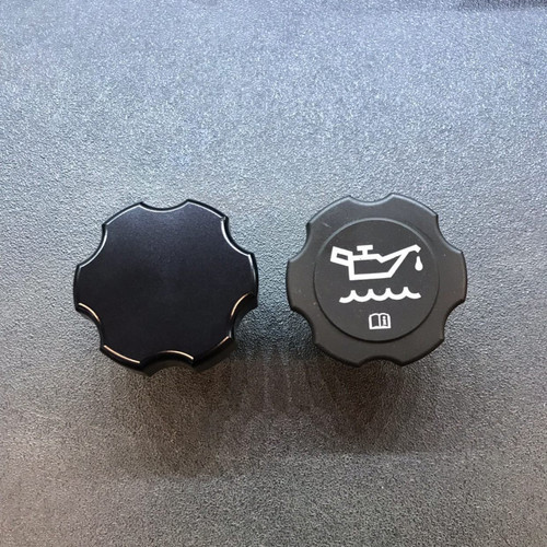 Wehrli WCF100443 - 2001+ GM Duramax LB7/LLY/LBZ/LMM/LML/L5P Billet Oil Fill Cap - Black Anodized