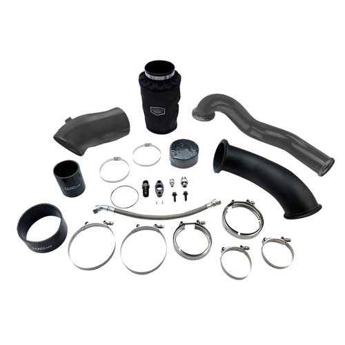 Wehrli WCF100486-GW - 04.5-07 Dodge 5.9L Cummins S400 Turbo 2nd Gen Swap Kit (No Turbo/Manifold) - Gloss White