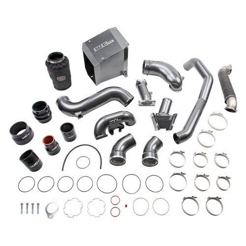 Wehrli WCF100503-GW - 06-07 Chevrolet 6.6L Duramax LBZ Stage 3 High Flow Bundle Kit - Gloss White