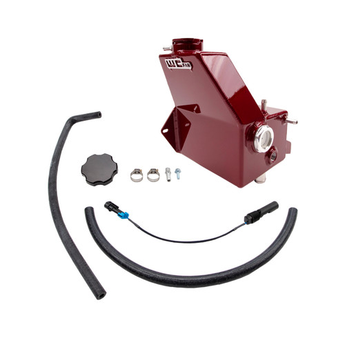 Wehrli WCF100628-RED - 13-18 Dodge 6.7L Cummins OEM Placement Coolant Tank Kit - WCFab Red