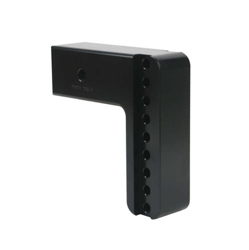 Weigh Safe DB6-3-CER-BLA - Drawbar Only 6in Drop & 3in Shank - Black Cerakote