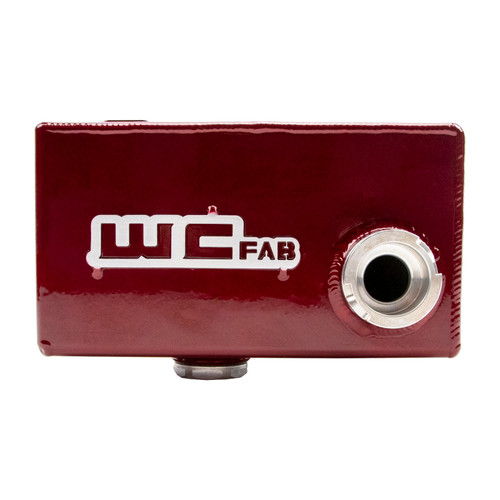 Wehrli WCF100645-SGB - 01-07 Chevrolet 6.6L LB7/LLY/LBZ Duramax OEM Placement Coolant Tank Kit - Semi-Gloss Black