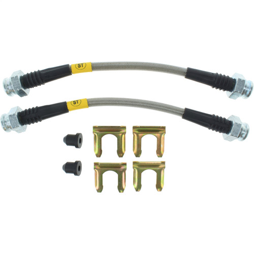 StopTech 950.42504 - 2/89-96 Nissan 300ZX (Exc Turbo)/6/89-96 300ZX Turbo Stainless Steel Rear BBK Brake Lines