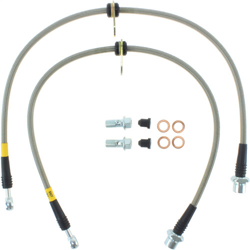 StopTech 950.44511 - 02-12 Toyota Camry Coupe/Sedan / 04-08 Solara Rear Stainless Steel Brake Lines