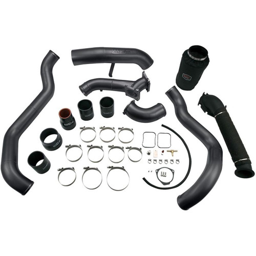 Wehrli WCF100712-GW - 01-04 Chevrolet 6.6L LB7 Duramax High Flow Intake Bundle Kit - Gloss White
