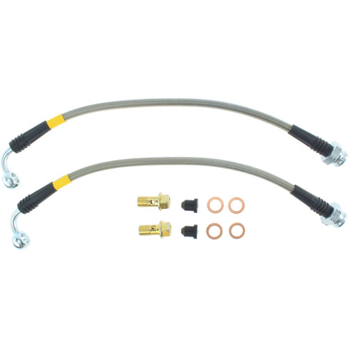 StopTech 950.42503 - 03-07 350Z/G35 Stainless Steel Rear BBK Brake Lines