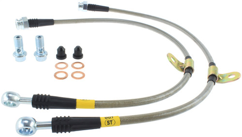 StopTech 950.51002 - Stainless Steel Brake Line Kit - Front