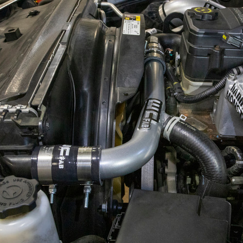 Wehrli WCF100867-SGS - 13-15 Dodge Cummins 6.7L w/Dual Radiator Upper Coolant Pipe - Sparkle Granny Smith