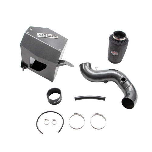 Wehrli WCF100875-CAT - 10-12 6.7L Cummins 4in. Intake Kit - Cat Yellow