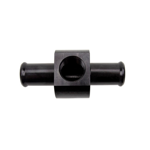Wehrli WCF205-151 - 3/4in Hose Barb Straight w/ 1/2in NPT Port Billet Aluminum Adapter Fitting - Black Anodized
