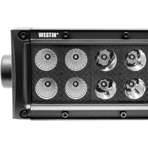 Westin 09-12212-40C - B-FORCE LED Light Bar Double Row 20 inch Combo w/3W Cree - Black