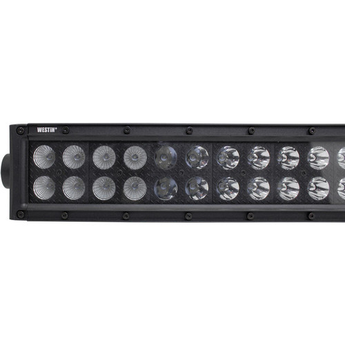 Westin 09-12212-60C - B-FORCE LED Light Bar Double Row 30 inch Combo w/3W Cree - Black
