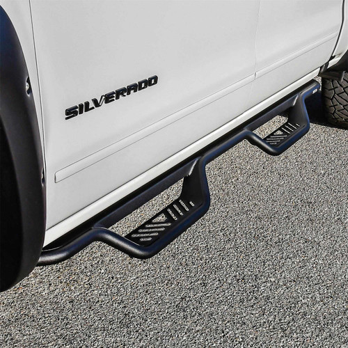 Westin 20-13725 - 14-18 Chevrolet Silverado / GMC Sierra Crew Cab Outlaw Nerf Step Bars (Excl. Diesel)