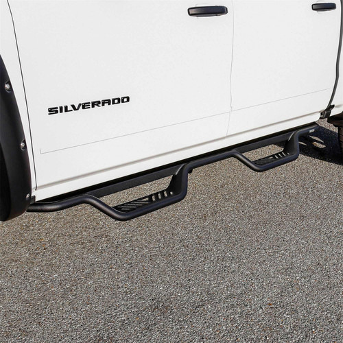 Westin 20-13725 - 14-18 Chevrolet Silverado / GMC Sierra Crew Cab Outlaw Nerf Step Bars (Excl. Diesel)