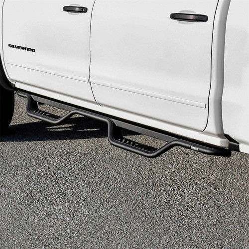 Westin 20-13725 - 14-18 Chevrolet Silverado / GMC Sierra Crew Cab Outlaw Nerf Step Bars (Excl. Diesel)